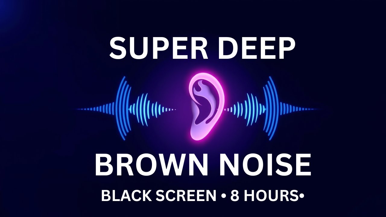 Mind Box Sleep — Super Deep Brown Noise (10 Hours) Black Screen - YouTube