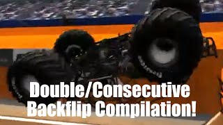 Double/Consecutive Backflip Compilation!