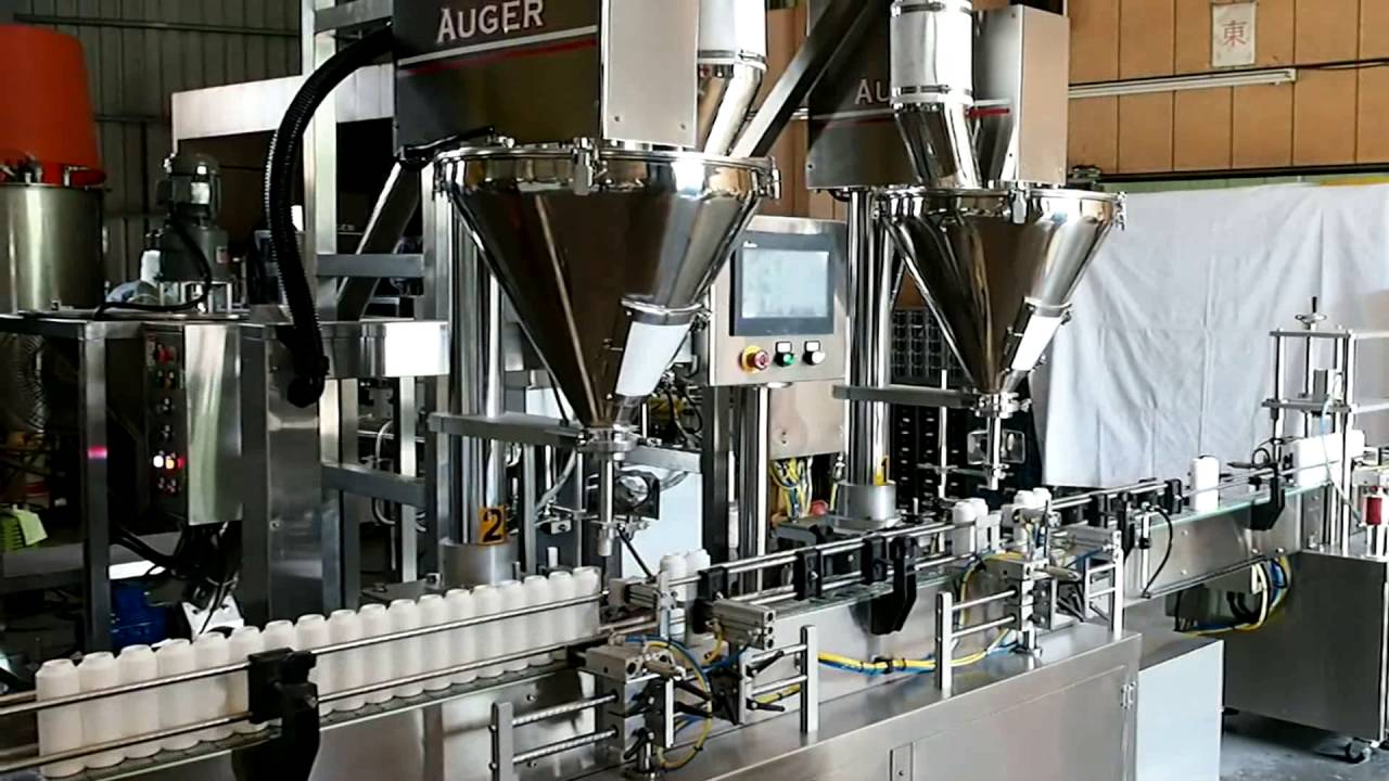 16-CM-P340-L2  Automatic Powder Filling Machine