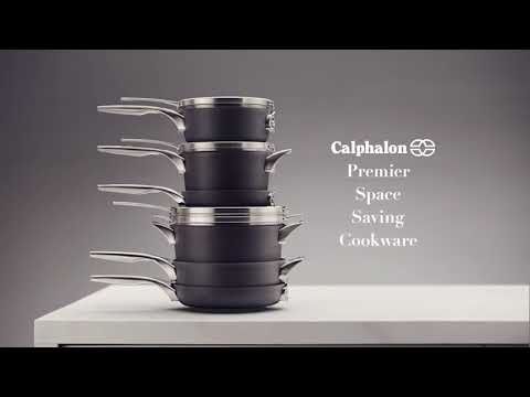 Calphalon Commercial -Premier Space Saving Cookware - YouTube