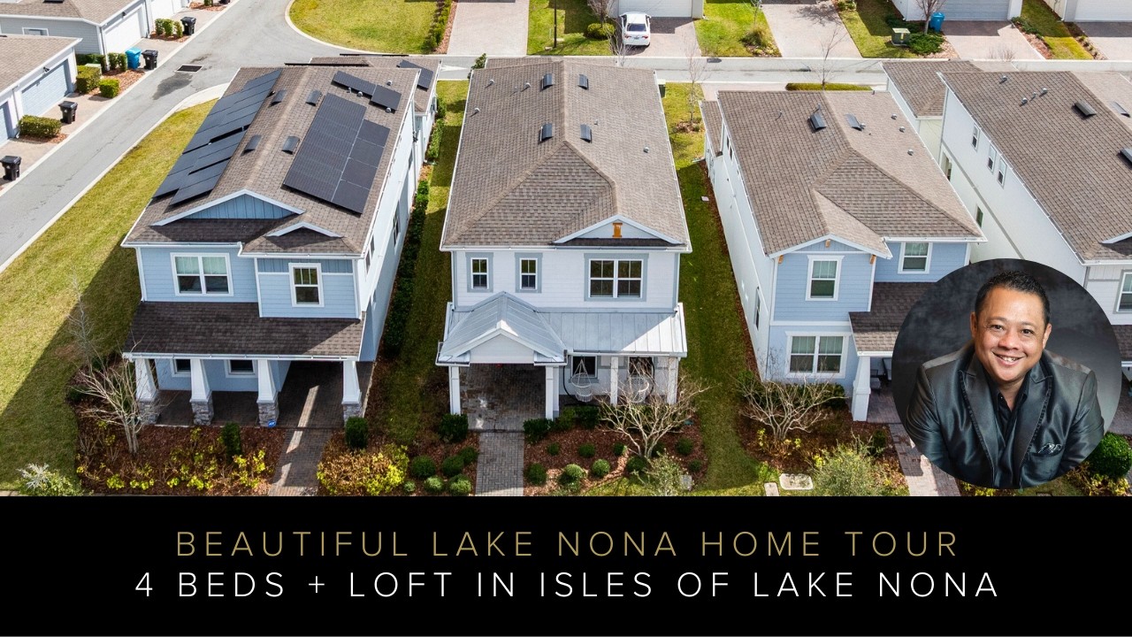 Beautiful Lake Nona Home Tour | 4 Beds + Loft...