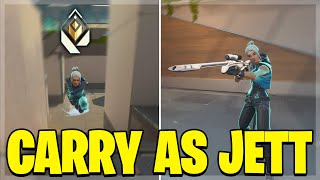 Play JETT To Carry Like This In VALORANT