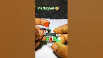 amazing electronic Project. 😃😃 4 channel led. Electric Science Project. #shorts #electronic