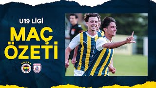 MAÇ ÖZETİ: Fenerbahçe 3-0 Altınordu | U-19
