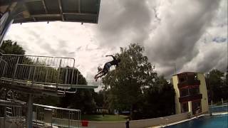 Splashdiving in Freising by Daniel Hermann