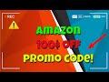 Latest Amazon Promo Code 🥀 100$ Off Any Item Amazon Coupon Code 2025