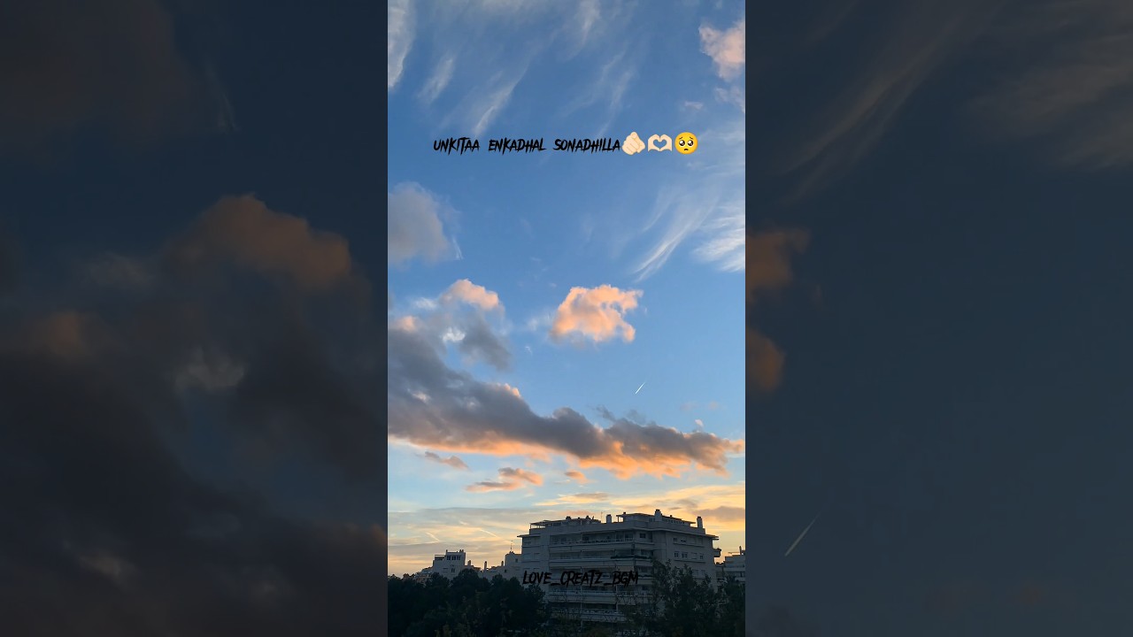 unkitta en kadhal sonadhilla🫵🏻🫶🏻🥺.....