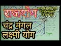 Kundli Kaise dekhe PART-27 - राजयोग - चंद्र मंगल लक्मी योग - chandra mangal laxmi yog