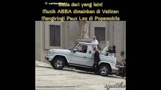 They’re Playing ABBA and Pope Enjoys It! #vatican #popeleoxiv #catholic #catholicchurch #rome
