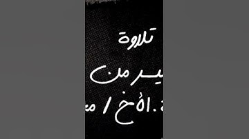 ماتيسر من #سورة #المائدة #تلاوات #القرآن_الكريم #قرآن #يوتيوب #صلاة #تراويح