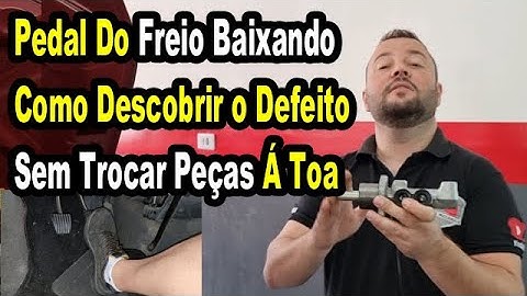 Pedal do Freio Baixando , Como Descobrir o Que Esta Com Defeito, ABS, Cilindro ETC