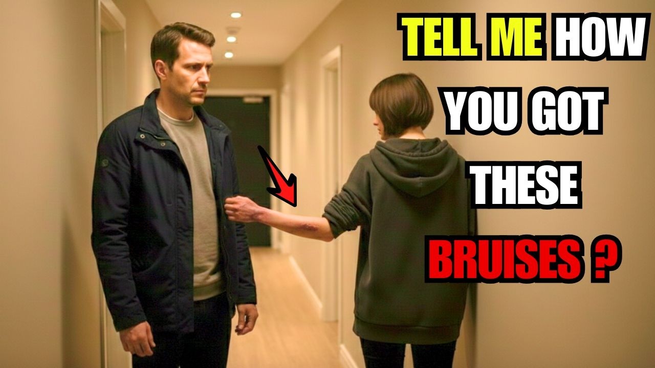 Daddy, Don't React. My Daughter Lifted Her Sleeve. I Looked Down and My Blood Went Cold...