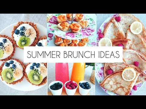 idÉes-de-recettes-petit-dÉjeuner-d'ÉtÉ---summer-brunch-ideas