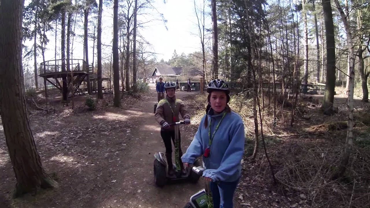 Segway Thetford Forest April 13 Goape Youtube