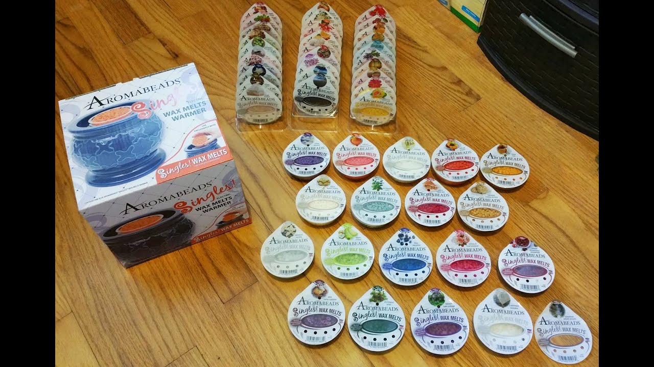 Aromabeads Singles Scented Wax Melts All 48 Scents YouTube