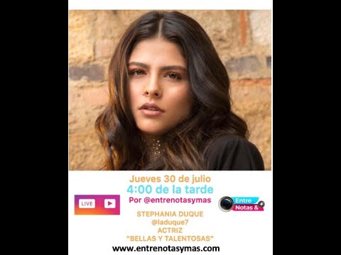 LIVE STEPHANIA DUQUE 30-07-2020 LIVE STEPHANIA DUQUE 30-07-2020