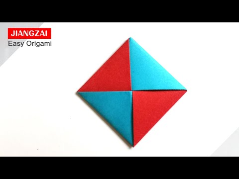 Origami Paper Card |  | How to Make a Paper Card-Easy Paper Origami Tutorial