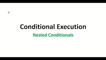 3 6  Nested Conditionals