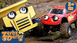 Zack & Rex's Top Adventures | NEW Compilation | Zerby Derby | 9 Story Kids