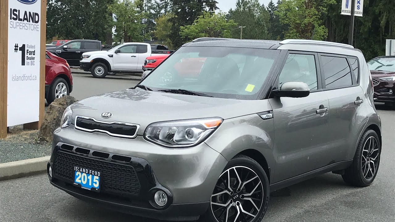 2015 Kia Soul SX W/ Backup Camera, Moonroof, Nav Review Island Ford