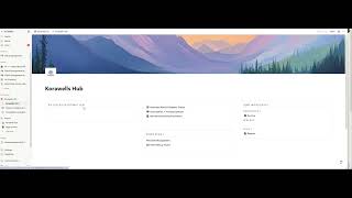 Notion template Video Recording