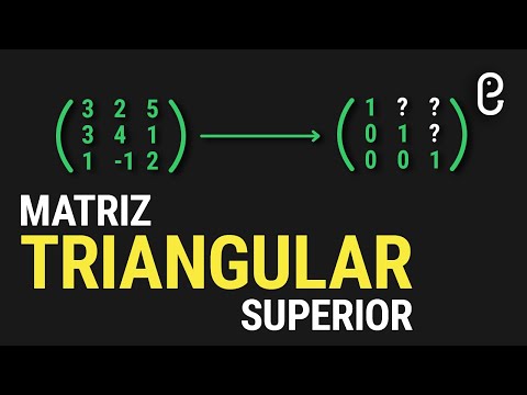 Video: ¿Fórmula para la matriz triangular superior?