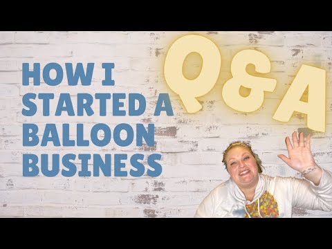Answering Questions About Starting My Balloon Business | How I Got My First Clients etc | Q & A Chat