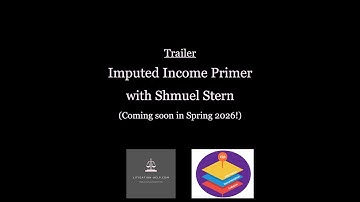 "Inleiding tot toegerekend inkomen" met Shmuel Stern-trailer