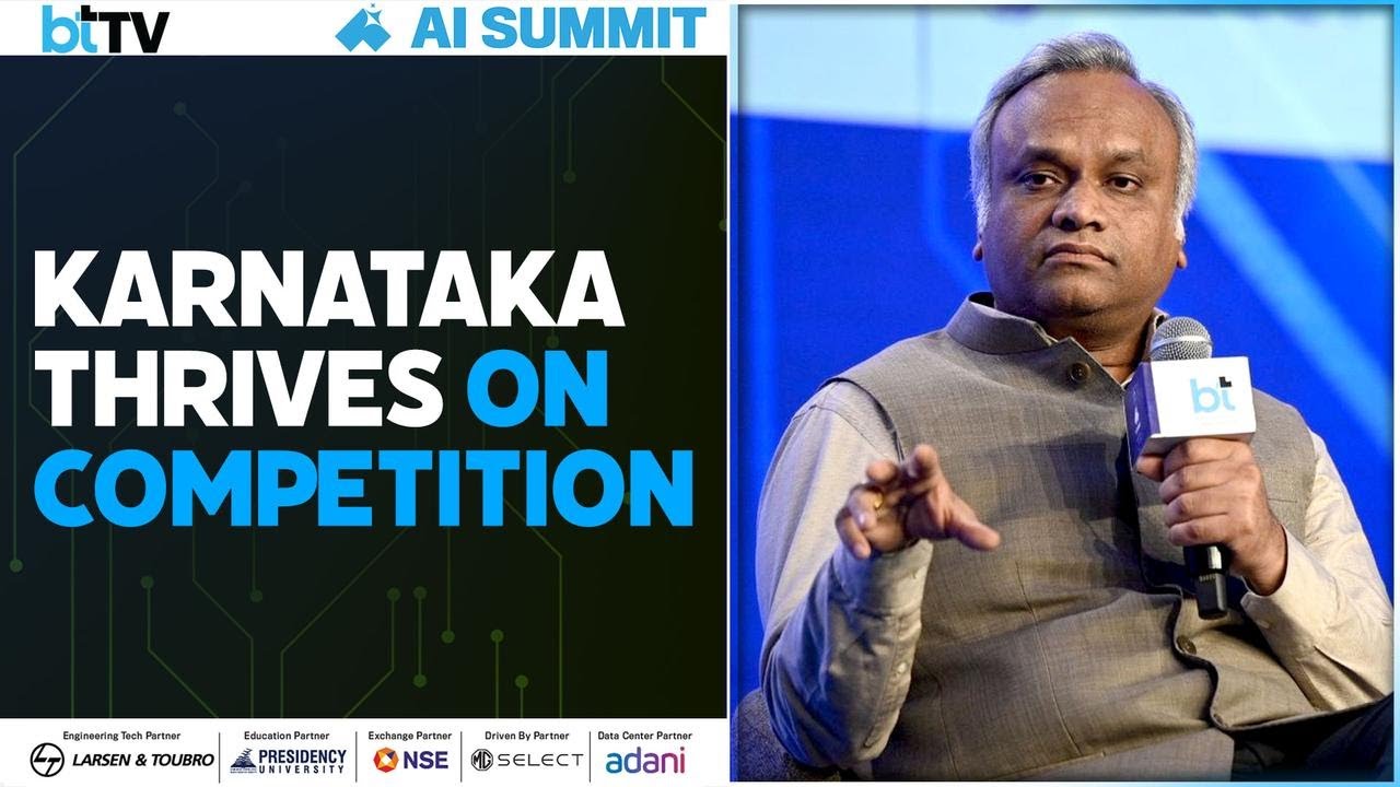 Karnataka Dominates Deep-Tech, AI; Rivals Can’t Replicate Ecosystem: Priyank Kharge | AI Summit 2025