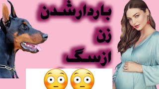 زنی که با سگ خودش رابطه داشته و در اخر باردار شد😳😳