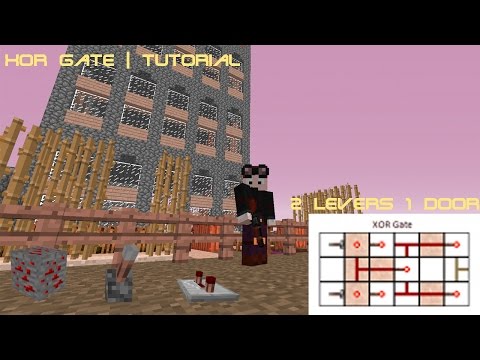 Tutorial | MineCraft | XOR Gate | Easy!