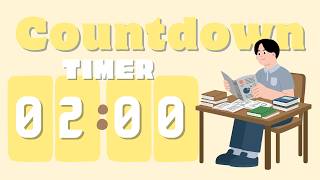 120MIN Focus Timer | Long Study &amp; Work Countdown