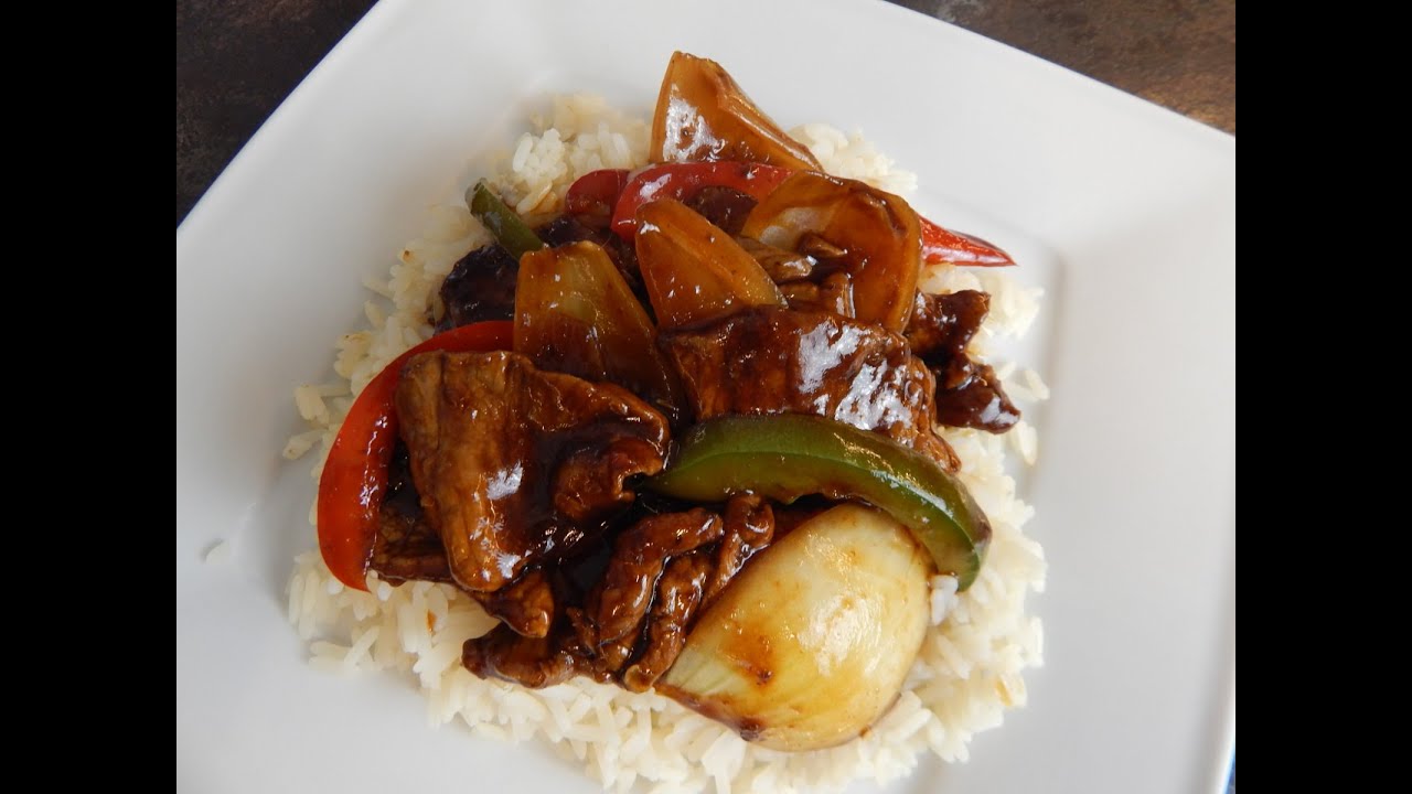 Rindfleisch gebraten,  Asia Art