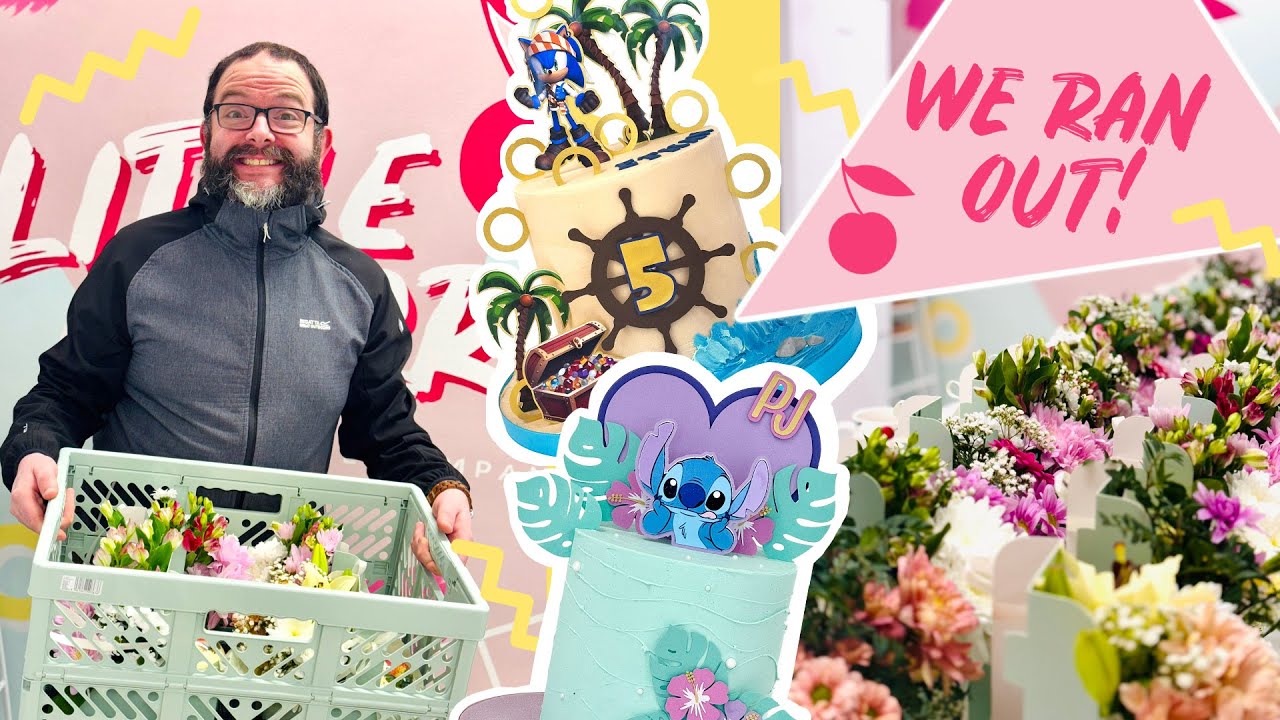 We Ran Out of Flowers!!! Cake Studio Vlog | Cherry Vlogs