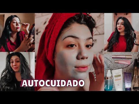 Dia de Self Care✨Cuidando da minha autoestima🤧 Skincare, cabelo, corpo, unhas🧖🏻♀️