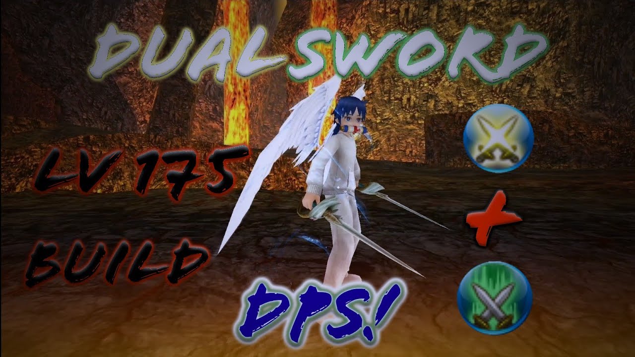 Dual Sword High Speed DPS 100 Critical Lv 175 Full Build! Toram