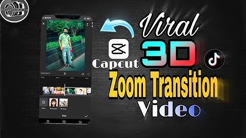 New 3D Zoom effect with viral video editing in capcut | Tutorial capcut step by step - Unique Editz