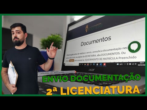 Envio de Documentos 2ª Graduação Faveni