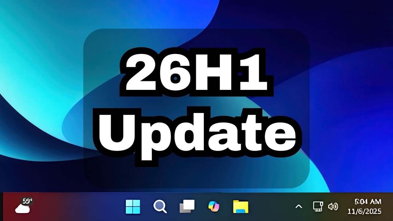 New Windows 11 26H1 update LEAKED - New features and fixes - YouTube