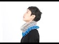 オリジナル極太毛糸 Anoneで編むスヌード　①つくり目の編み方