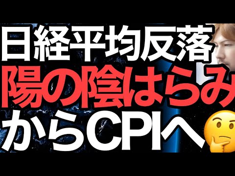 2023/5/10【日経平均】反落📉CPIを前に陽の陰はらみ📊明日から株価は動き出す❓エクストリーム日経平均の行方🤔