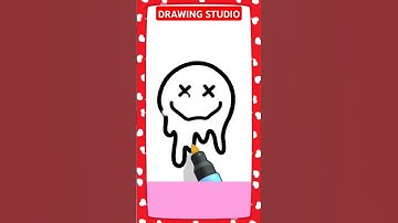 Learn how to draw the 🫠 melting face emoji in this quick and easy tutorial! Perfect for beginners.
