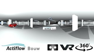 Car Park Fire with jetfans CFD Simulation, 360° VR (in accordance with NEN6098 by FDS)