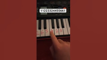 Thumbnail of How to play twinkle twinkle little star!
