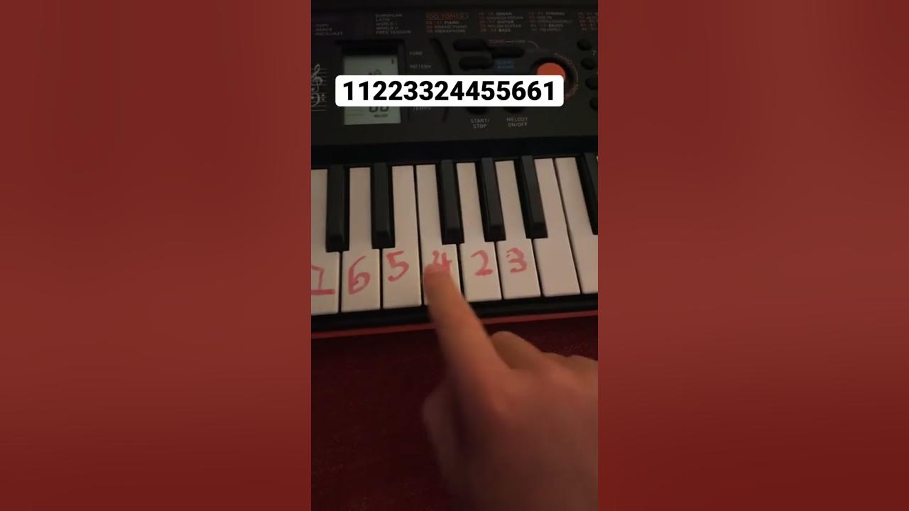 How to play twinkle twinkle little star!
