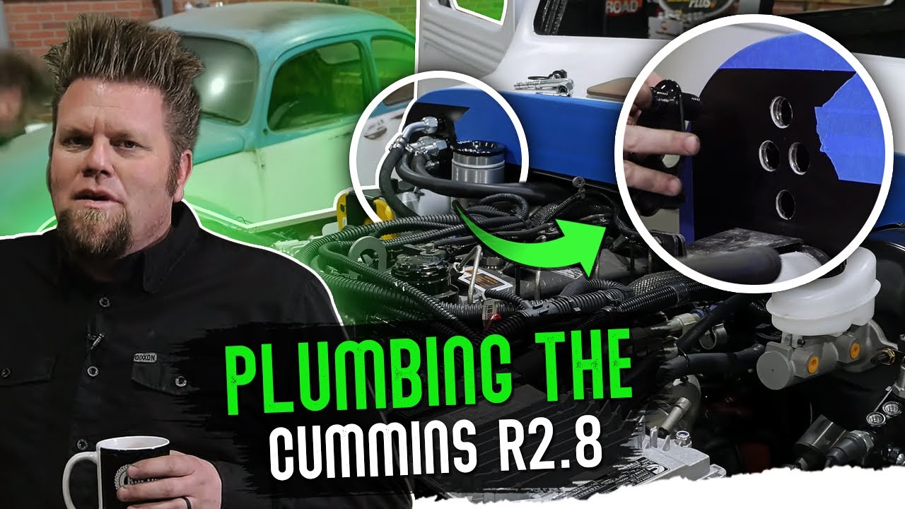 How to Plumb Turbo Piping R2.8; Willys Wagon Episode 14
