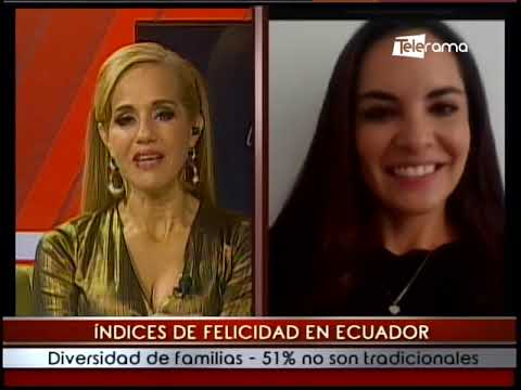 Índices de felicidad en Ecuador diversidad de familias - 51% no son tradicionales