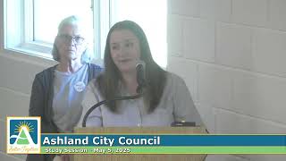 Ashland City Council Study Session - May 5, 2025