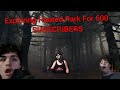 Exploring A HAUNTED Park For 600 Subscribers