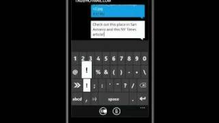 Smart-Sensing vs Copy and Paste in Windows Phone 7